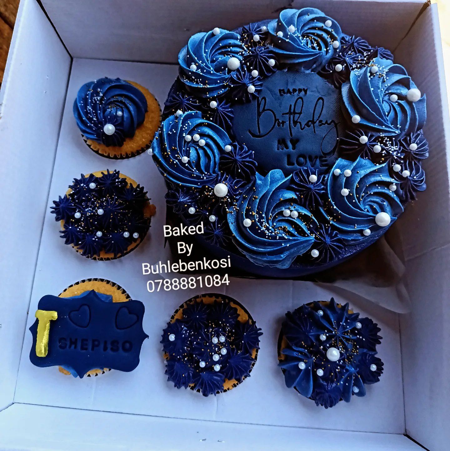 Blueberry Muffin Box by Baked by Buhlenkosi