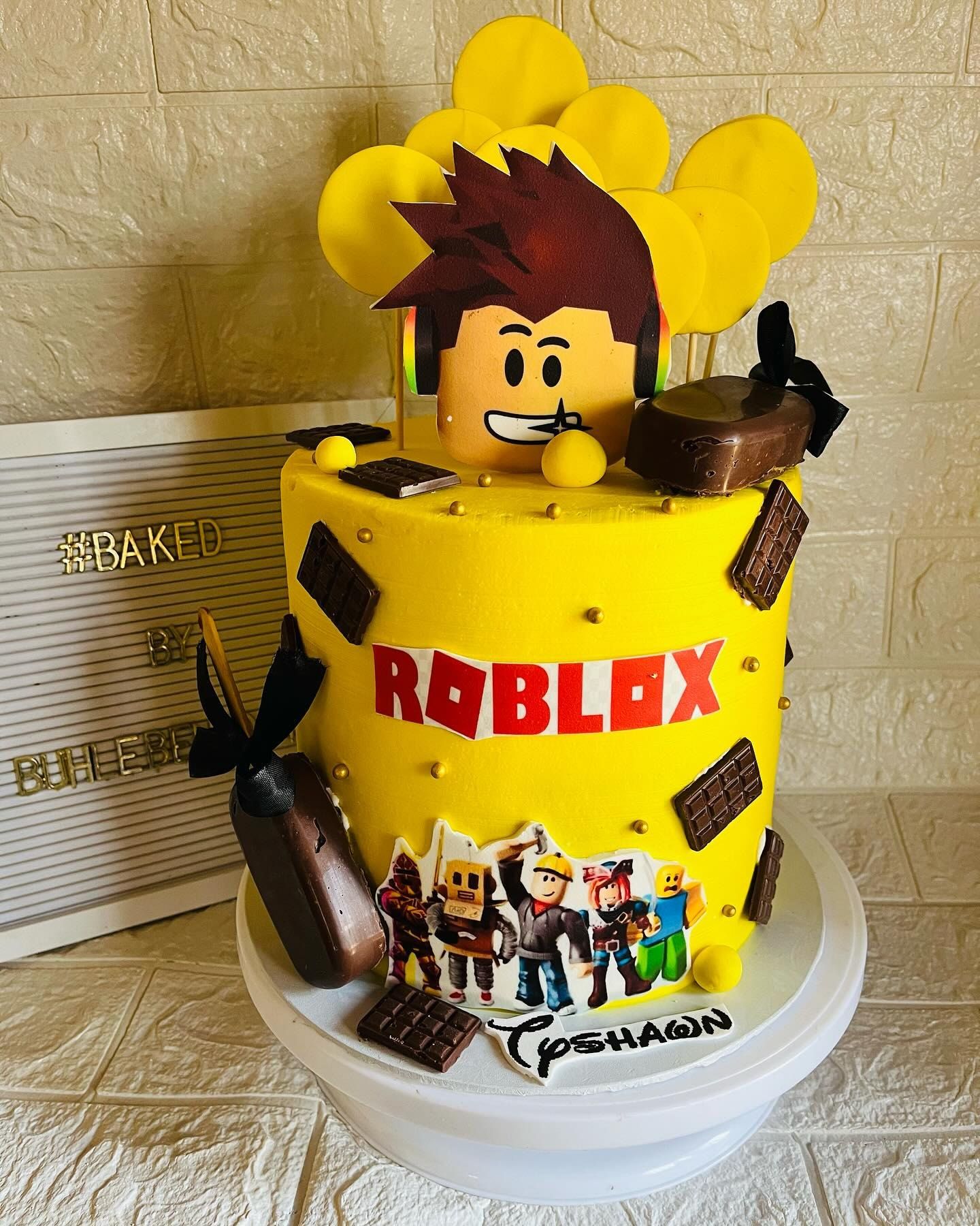 Roblox Adventure Cake by Baked by Buhlenkosi